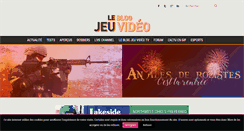 Desktop Screenshot of leblogjeuvideo.be